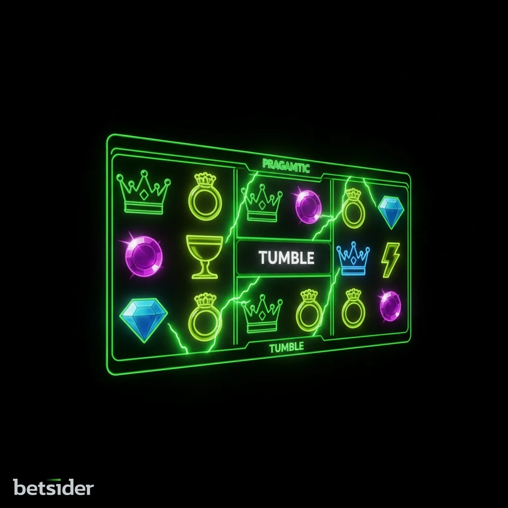 Grelha de jogo da slot machine "Gates of Olympus" com símbolos de joias e multiplicadores.