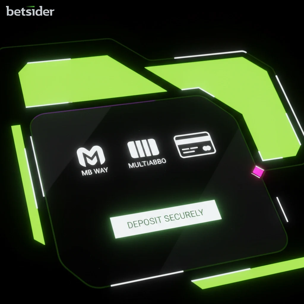 Interface para configurar limites de depósito e de tempo de sessão na secção de jogo responsável.