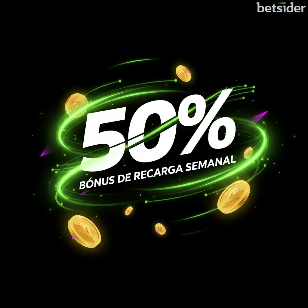 Bónus de Recarga Betsider 50%